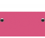 Pink Trifold ISO Clipboard