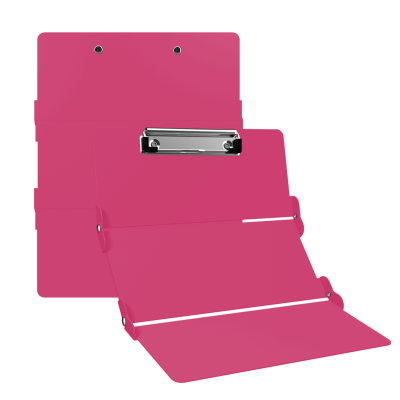 Pink Trifold ISO Clipboard