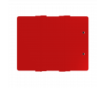 Red Trifold ISO Clipboard