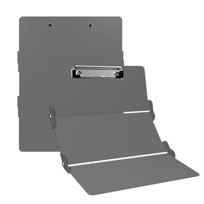 Silver Trifold ISO Clipboard