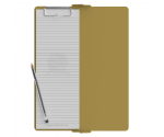 WhiteCoat Clipboard® Vertical - Tactical Brown Anesthesia Edition