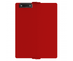 Red Vertical ISO Clipboard