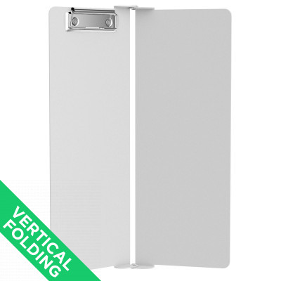 White Vertical ISO Clipboard