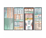 Trifold Physical Therapy Adhesive Reference Label