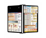 Folding Memo - WhiteCoat Clipboard® - Black Nursing Edition