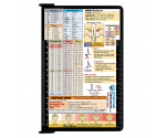 Folding Memo - WhiteCoat Clipboard® - Black Nursing Edition