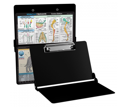 WhiteCoat Clipboard - Black Canine Edition