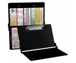  WhiteCoat Clipboard® - Black Edición médica