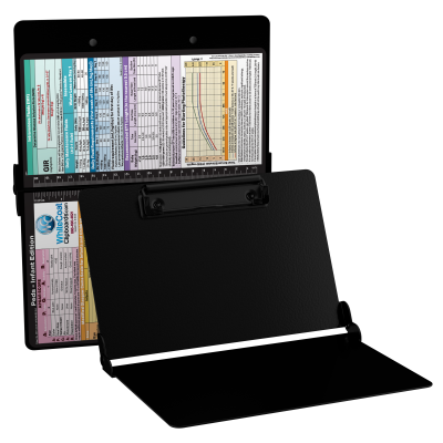 WhiteCoat Clipboard® - Blackout Pediatric Infant Edition