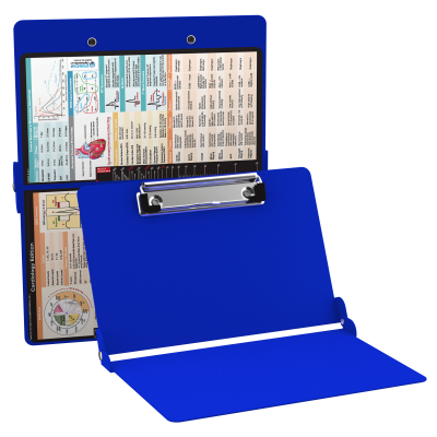 WhiteCoat Clipboard® - Blue Cardiology Edition