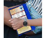  WhiteCoat Clipboard® - Blue Edición médica