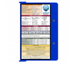  WhiteCoat Clipboard® - Blue Edición médica