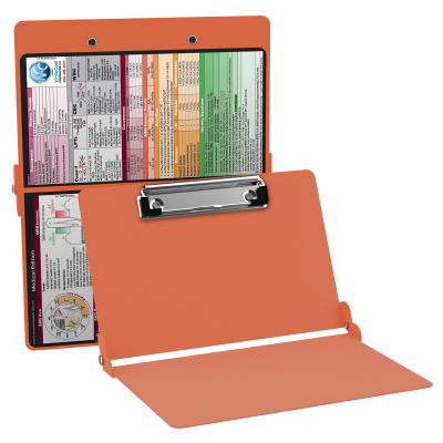 WhiteCoat Clipboard® - Coral Medical Edition