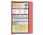  WhiteCoat Clipboard® - Coral Edición médica