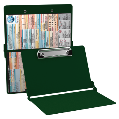 WhiteCoat Clipboard® - Green Neonatal Edition