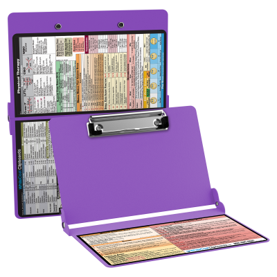 WhiteCoat Clipboard® - Lilac Physical Therapy Edition