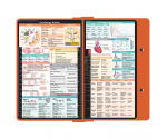 WhiteCoat Clipboard® - Orange Cardiology Edition