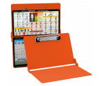 WhiteCoat Clipboard® - Orange Care & Communication Edition