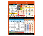 WhiteCoat Clipboard® - Orange Care & Communication Edition