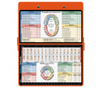 WhiteCoat Clipboard® - Orange Dental Edition