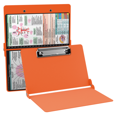 WhiteCoat Clipboard® - Orange Neurology Edition