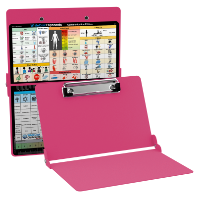 WhiteCoat Clipboard® - Pink Care & Communication Edition