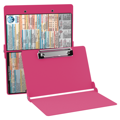 WhiteCoat Clipboard® - Pink Neonatal Edition