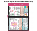 WhiteCoat Clipboard® - Pink Neurology Edition