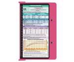WhiteCoat Clipboard® - Pink Pediatric Infant Edition