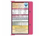 WhiteCoat Clipboard® - Pink Edición médica
