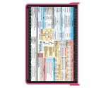 WhiteCoat Clipboard® - Pink Veterinary Medicine Edition