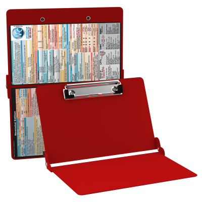 WhiteCoat Clipboard® - Red Neonatal Edition