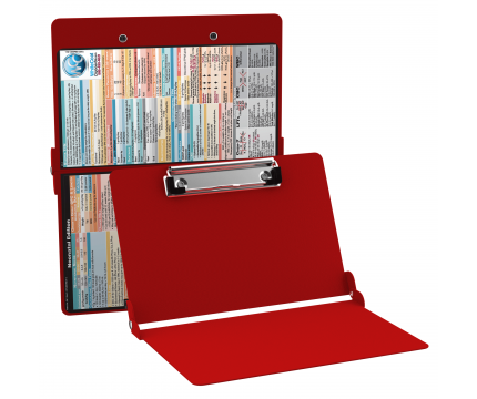 WhiteCoat Clipboard® - Red Neonatal Edition