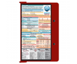 WhiteCoat Clipboard® - Red Neonatal Edition
