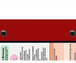 WhiteCoat Clipboard® - Red Neurology Edition
