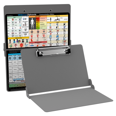 WhiteCoat Clipboard® - Silver Care & Communication Edition