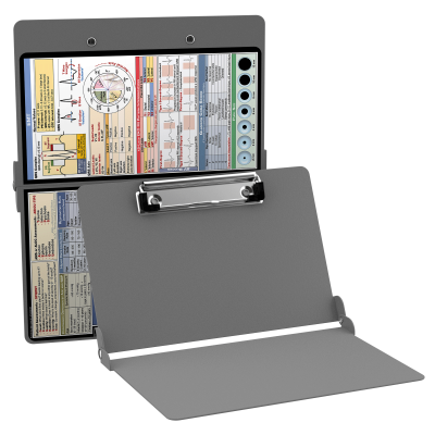WhiteCoat Clipboard® - Silver EMT Edition