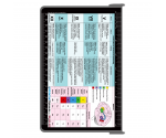 WhiteCoat Clipboard® - Silver Speech Language Pathology Edition