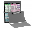 WhiteCoat Clipboard® - Silver Speech Language Pathology Edition