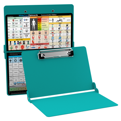 WhiteCoat Clipboard® - Teal Care & Communication Edition