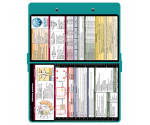  WhiteCoat Clipboard® - Teal Edición médica