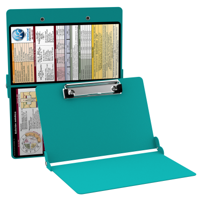  WhiteCoat Clipboard® - Teal Edición médica
