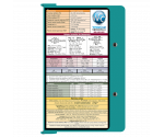  WhiteCoat Clipboard® - Teal Edición médica