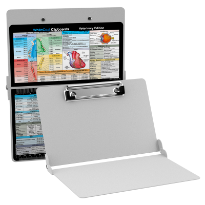 WhiteCoat Clipboard® - White Veterinary Medicine Edition