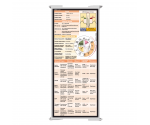 WhiteCoat Clipboard® Trifold - White Cardiology Edition