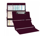 WhiteCoat Clipboard® Trifold - Wine Cardiology Edition