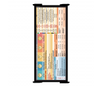 WhiteCoat Clipboard® Trifold - Black Nursing Edition