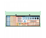 WhiteCoat Clipboard® Trifold - Mint Nursing Edition