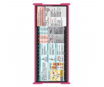 WhiteCoat Clipboard® Trifold - Pink Nursing Edition