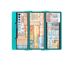 WhiteCoat Clipboard® Trifold - Teal Nursing Edition